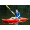 image:imagePerception Kayaks Hi Five  Sit on Top Kids Kayak for Kids up to 120 Lbs Youth Kayak with Paddle  6 6Sunset