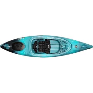 image:imagePerception Joyride 10  Sit Inside Kayak for Adults and Kids  Recreational and MultiWater Kayak with Selfie Slot  10Dapper