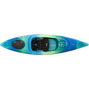 image:imagePerception Joyride 10  Sit Inside Kayak for Adults and Kids  Recreational and MultiWater Kayak with Selfie Slot  10Deja Vu