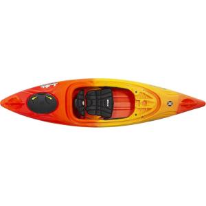 image:imagePerception Joyride 10  Sit Inside Kayak for Adults and Kids  Recreational and MultiWater Kayak with Selfie Slot  10Sunset