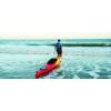 image:imagePerception Kayaks Carolina 12  Sit Inside Touring Kayak  Large Front and Rear Storage  12Sunset