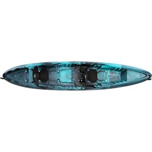 image:imagePerception Rambler  Sit on Top Tandem Kayak  Recreational Kayak for Two  Storage with Tie DownsDapper