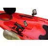 image:imagePerception Pescador 12  Sit on Top Fishing Kayak with Front Storage Well  Large Rear Storage and Dual Rod Holders  12Dapper