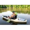image:imagePerception Pescador Pro 12  Sit on Top Fishing Kayak with Adjustable Lawn Chair Seat  Large Front and Rear Storage  12MOSS CAMO