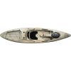 image:imagePerception Pescador 12  Sit on Top Fishing Kayak with Front Storage Well  Large Rear Storage and Dual Rod Holders  12Fossil Tan