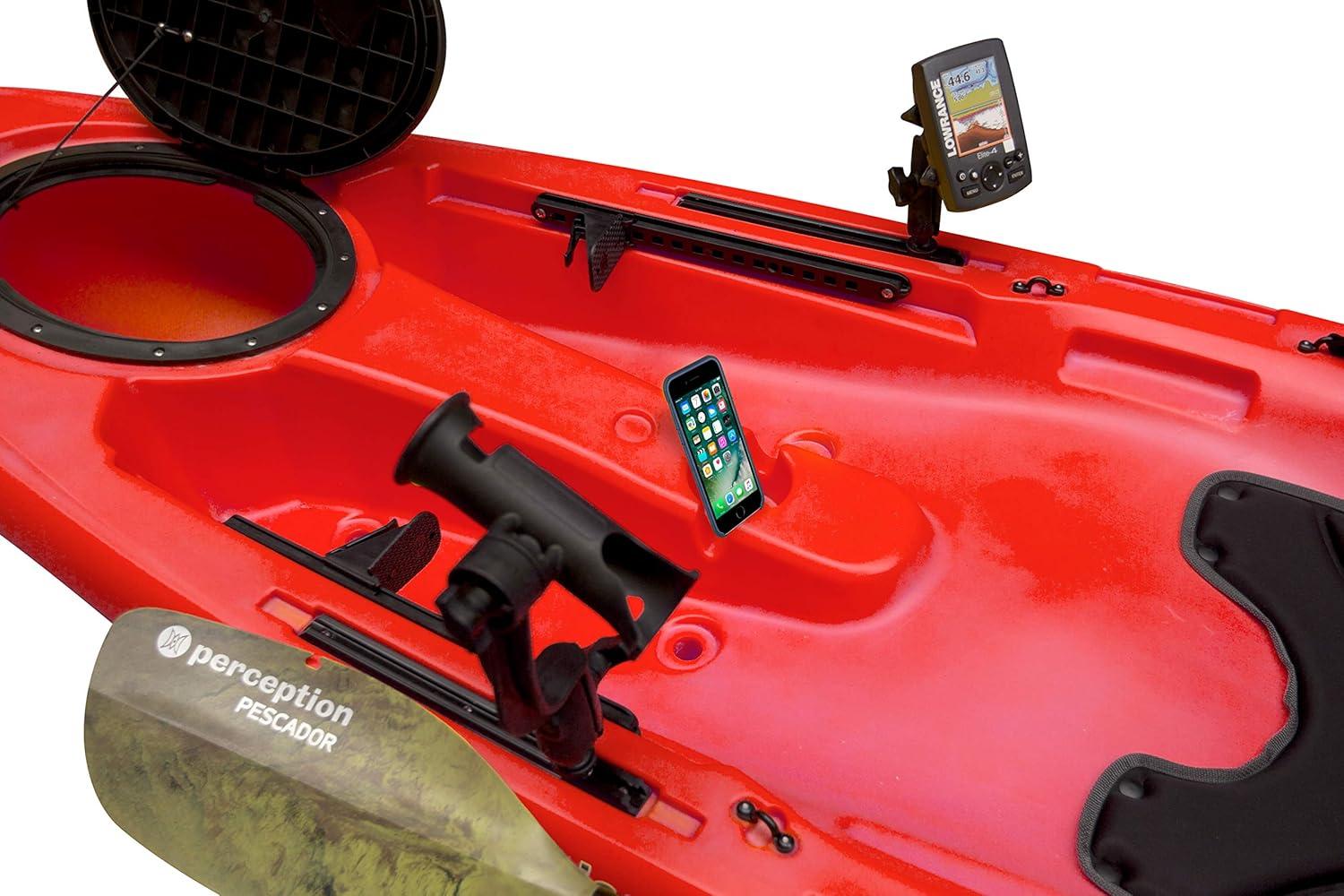 Patroller Kayak Perception Pescador | Sit on Top Fishing Kayak with Front Storage Well ...
