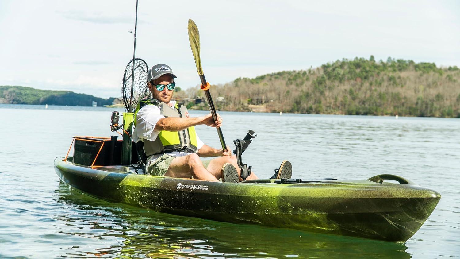 Patroller Kayak Perception Pescador | Sit on Top Fishing Kayak with Front Storage Well ...