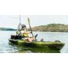 image:imagePerception Pescador  Sit on Top Fishing Kayak with Front Storage Well  Large Rear Storage and Dual Rod HoldersPurple Camo