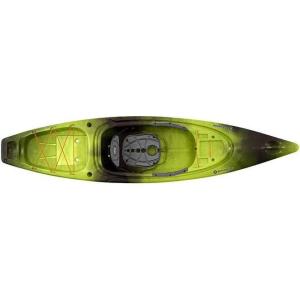 image:imagePerception Sound 105  Sit Inside Kayak for Fishing and Fun  Two Rod Holders  Large Rear StorageMoss Camo
