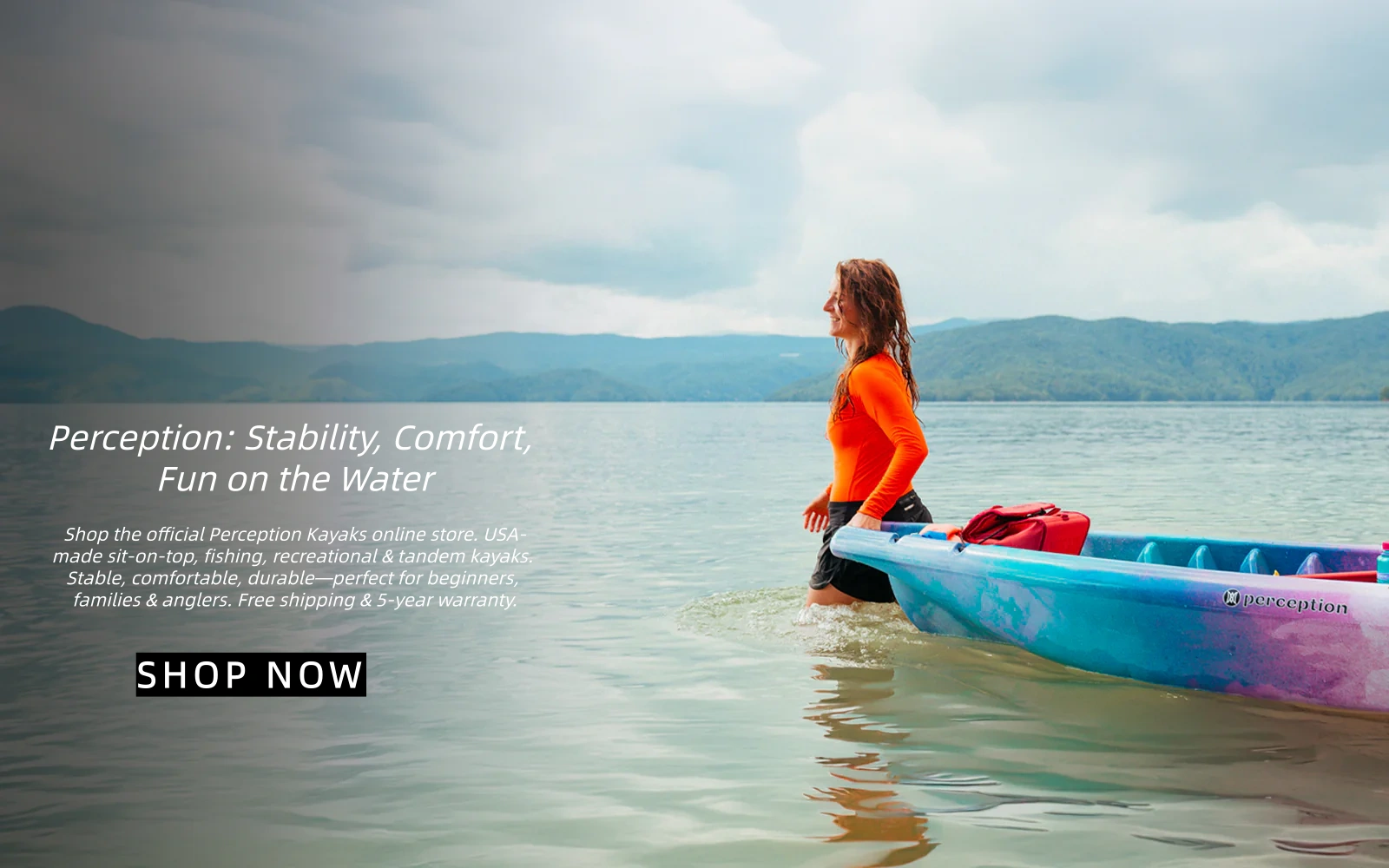 Perception Kayaks Official Online Store | Buy Sit-On-Top, Fishing & Recreational Kayaks