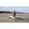 image:imagePerception Kayaks Large Kayak Cart with Foam Wheels  for use on SandPavement Black