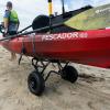 image:imagePerception Kayaks Large Kayak Cart with Foam Wheels  for use on SandPavement Black